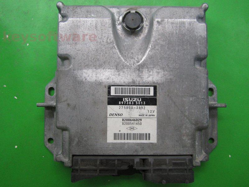 ECU Renault Espace 3.0DCI 8200646029 897383 5013