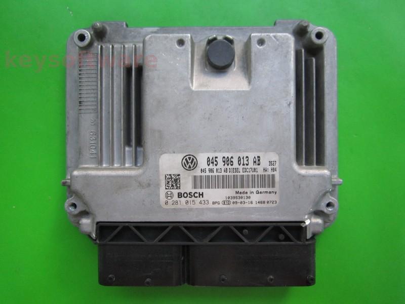 ECU Seat Ibiza 1.4TDI 045906013AB 0281015433 EDC17U01 BMS }