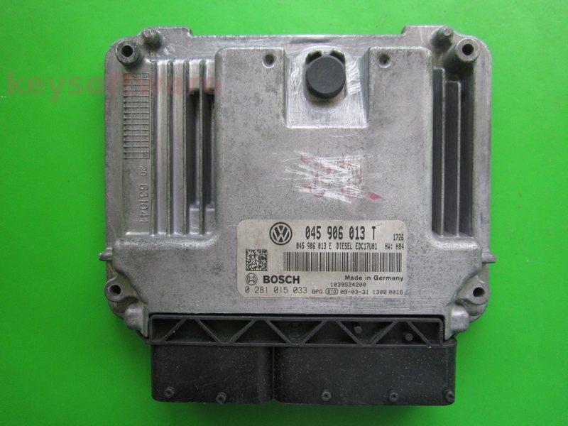 ECU Seat Ibiza 1.4TDI 045906013T 0281015033 EDC17U01 H04 BMS