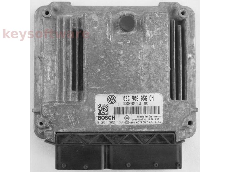 ECU Skoda Octavia 1.6 03C906056CN 0261S02189 MED9.5.10 BLF {