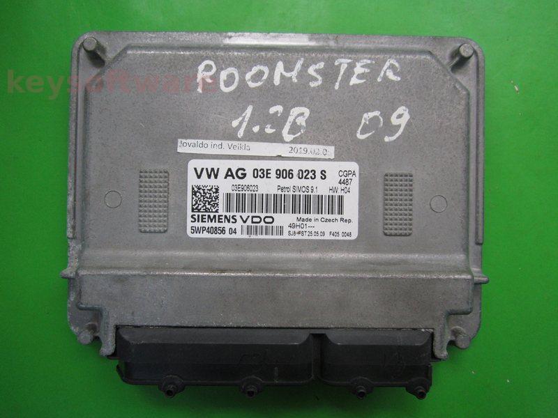 ECU Skoda Roomster 1.2 03E906023S 5WP40856 SIMOS 9.1 CGPA