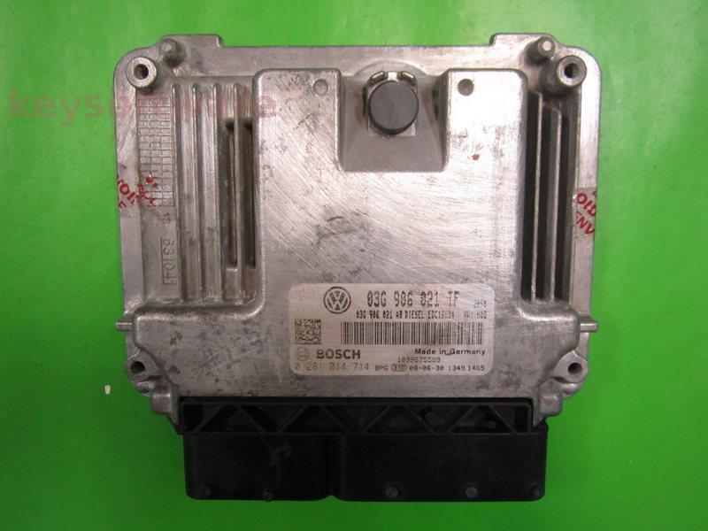 ECU Skoda Octavia 2.0TDI 03G906021TF 0281014714 EDC16U34 BMM H08