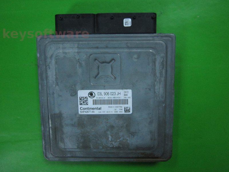 ECU Skoda Superb 1.6TDI 03L906023JH 5WP42677 SIMOS PCR2.1 CAYC H