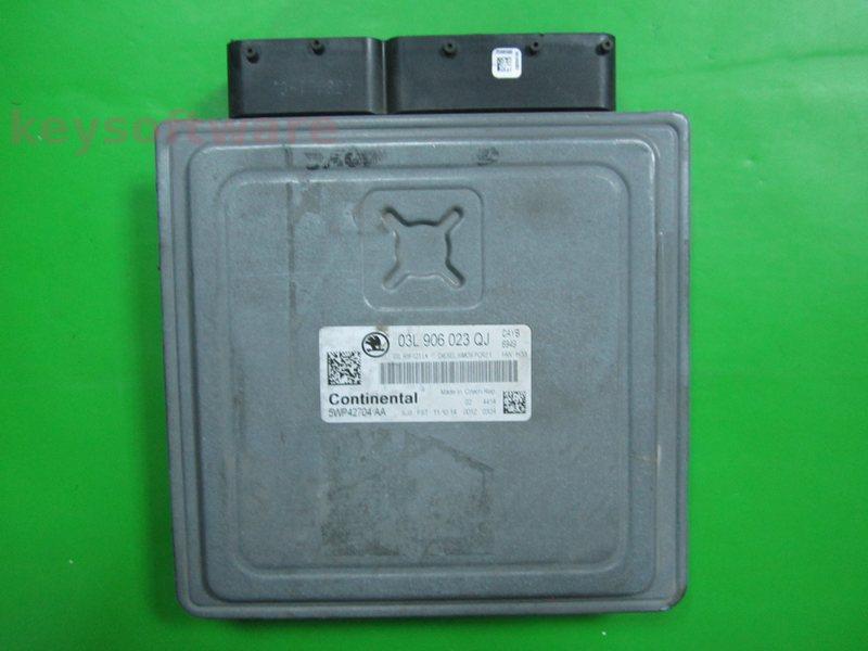 ECU Skoda Rapid 1.6TDI 03L906023QJ 5WP42704 SIMOS PCR2.1 CAYB H3