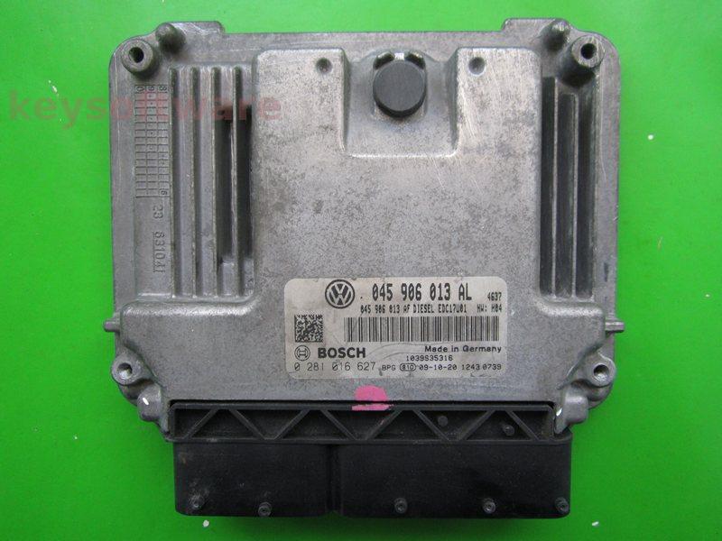 ECU Skoda Fabia 1.4TDI 045906013AL 0281016627 EDC17U01 BMS H04