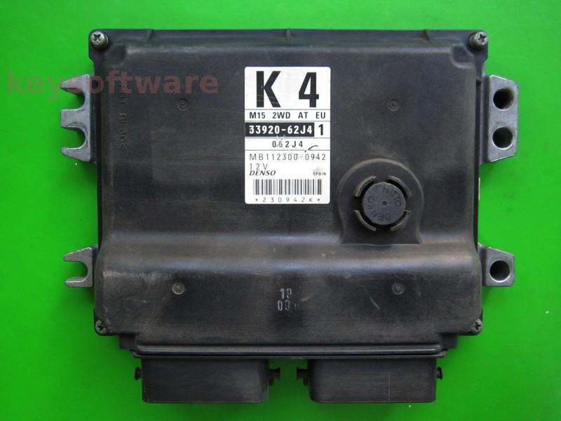 ECU Suzuki Swift 1.3 33920-62J4 MB112300-0942 K4