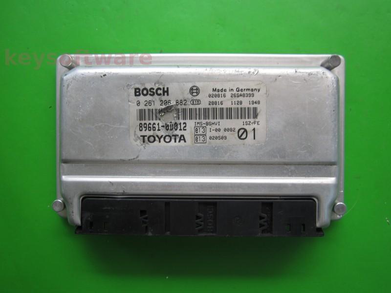 ECU Toyota Yaris 1.0 89661-0D012 0261206882 M7.9.4