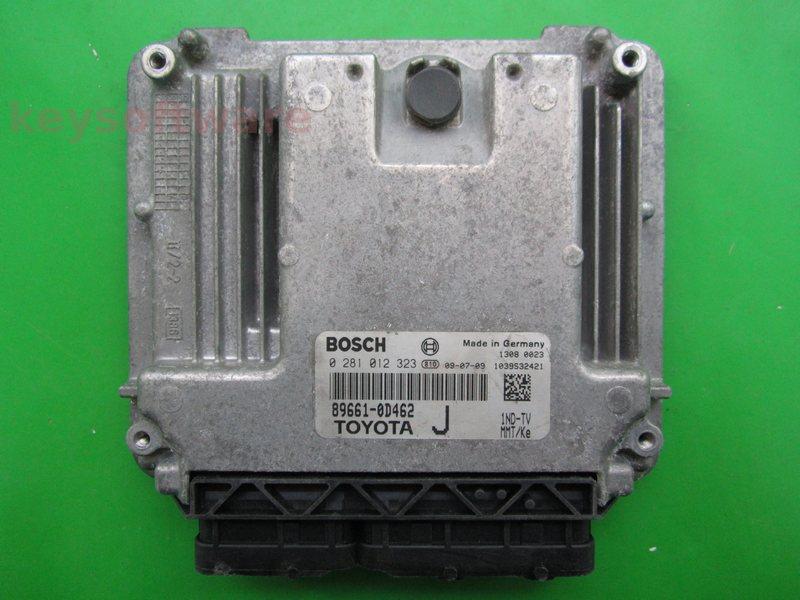 ECU Toyota Yaris 1.4D4D 89661-0D462 0281012323 EDC16C10 {