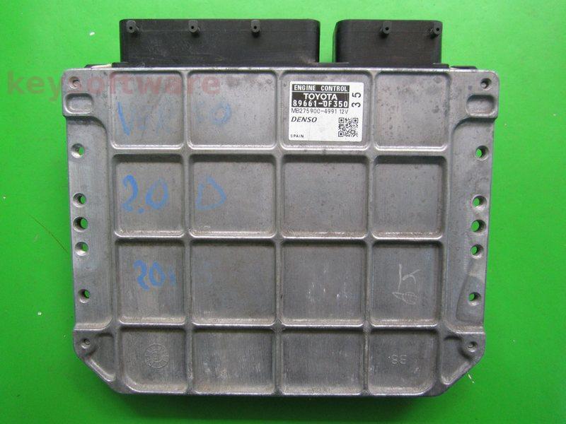 ECU Toyota Verso 2.0D 89661-0F350 MB275900-4991