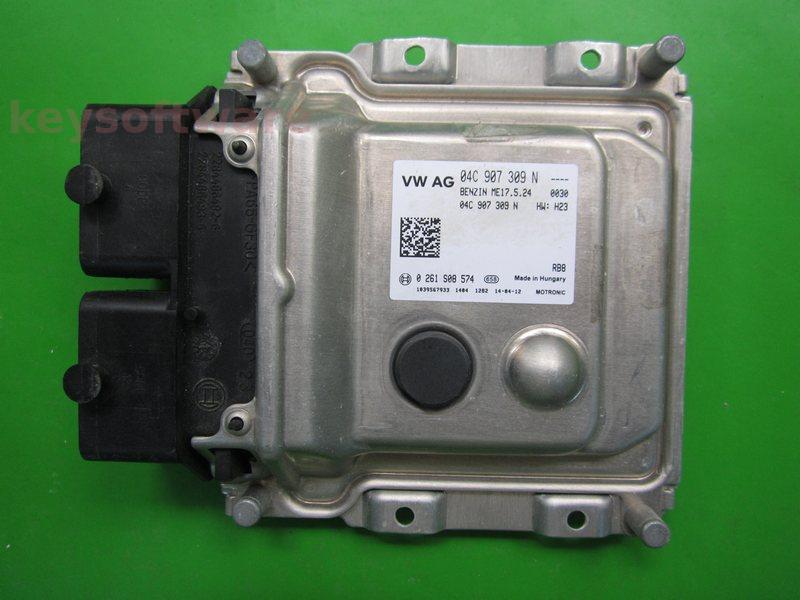 ECU VW Up 1.0 04C907309N 0261S08574 ME17.5.24 H23