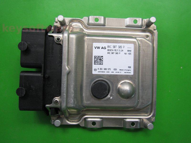 ECU VW Up 1.0 04C907309P 0261S08575 ME17.5.24 H25