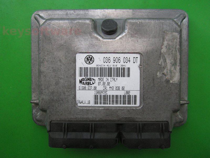 ECU VW Lupo 1.4 036906034DT IAW 4LV.UB