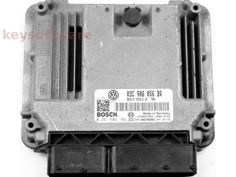 ECU VW Touran 1.6 03C906056BR 0261S02142 MED9.5.10 BLP {