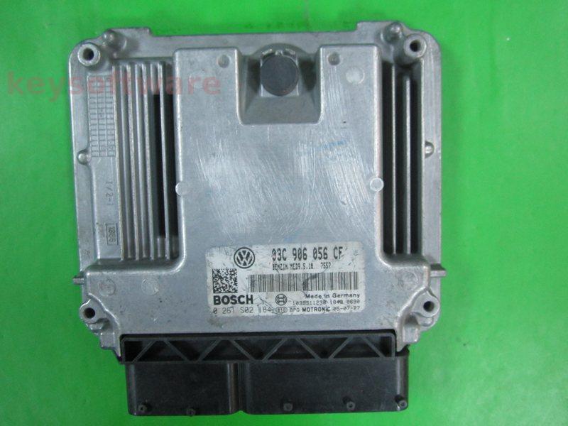 ECU VW Golf5 1.6 03C906056CF 0261S02184 MED9.5.10 BLF