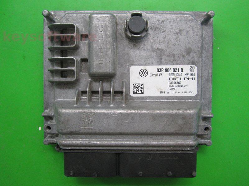 ECU VW Polo 1.2TDI 03P906021B 28306769 DCM3.7 CFWA H06