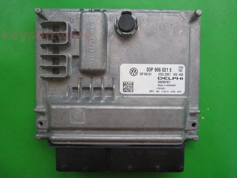 ECU VW Polo 1.2TDI 03P906021E 28289767 DCM3.7 CFWA H04