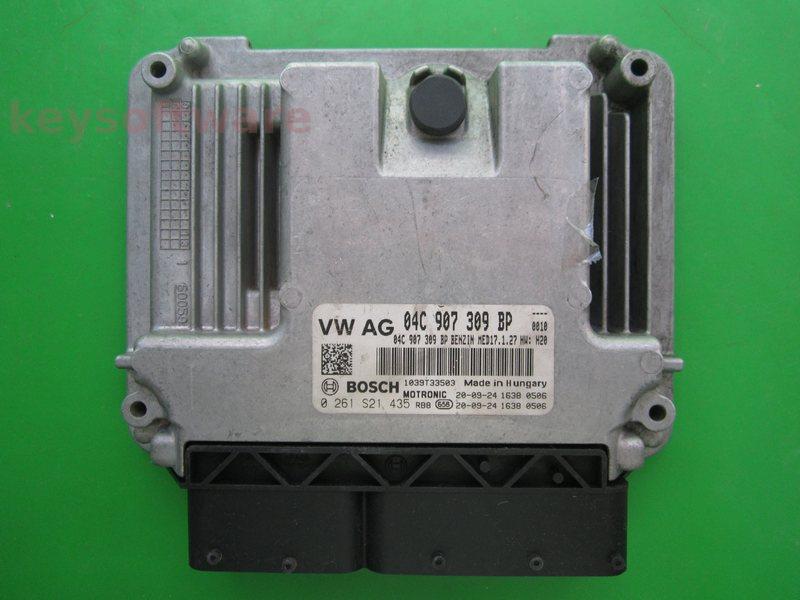 ECU VW Polo 1.0 04C907309BP 0261S21435 MED17.1.27 DKRF H20{