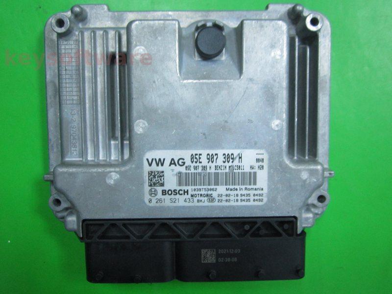 ECU VW Passat 1.5 05E907309H 0261S21433 MG1CS011