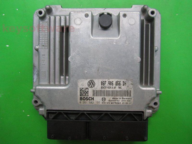 ECU VW Golf5 2.0 06F906056DN 0261S02155 MED9.5.10 BLR }