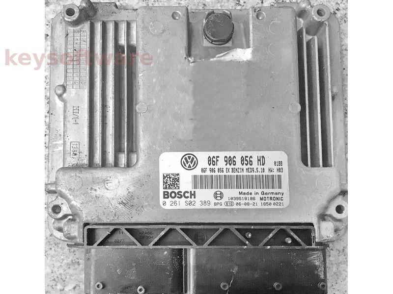 ECU VW Eos 2.0 06F906056HD 0261S02389 MED9.5.10 BVY H03 {