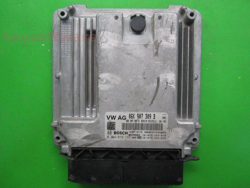 ECU Skoda Karoq 2.0 06K907309B 0261S19137 MG1CS111 H61