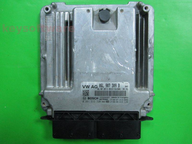 ECU VW Tiguan 2.0 06L907309B 0261S12720 MG1CS001 H31