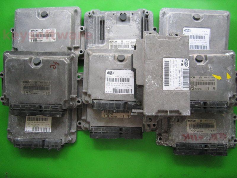 ECU Fiat SET14 10buc